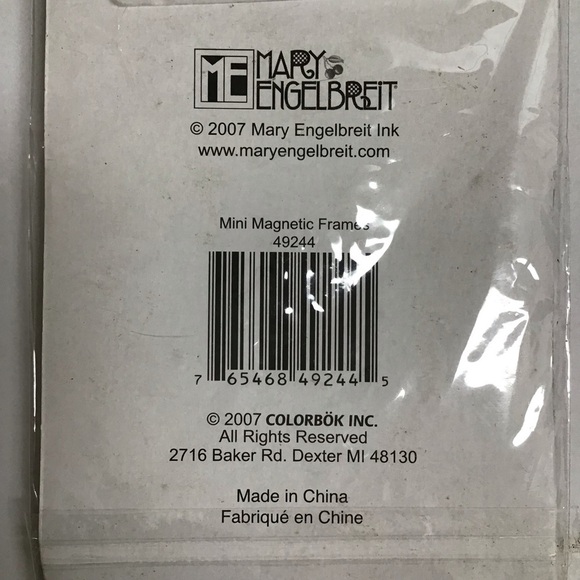 Mary Engelbreit 2 Mini Magnetic Photo Frames 3.5x3.5" Fridge Sunflowers 2007 NEW - Picture 3 of 10